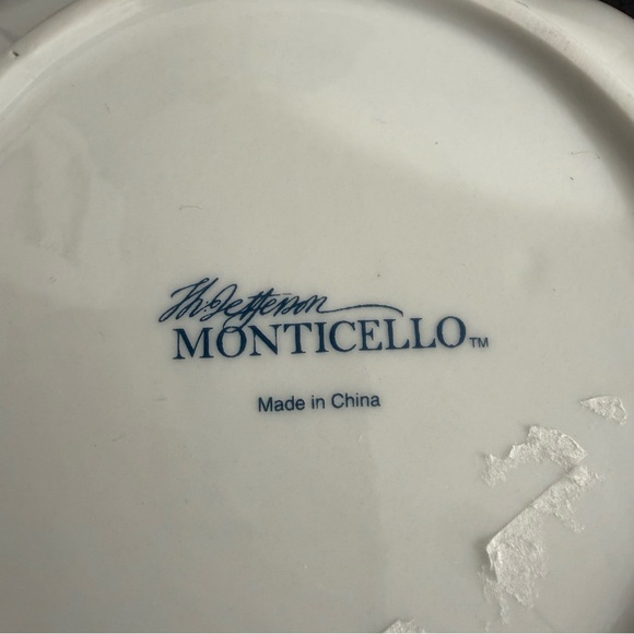 Blue and White Floral Friendship Decorative Trinkets Memorabilia 6”Plate Gift - Picture 6 of 9